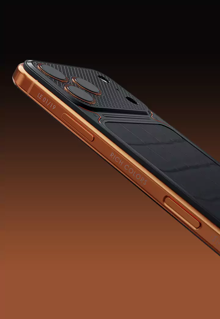 Camera Close-up Black Orange