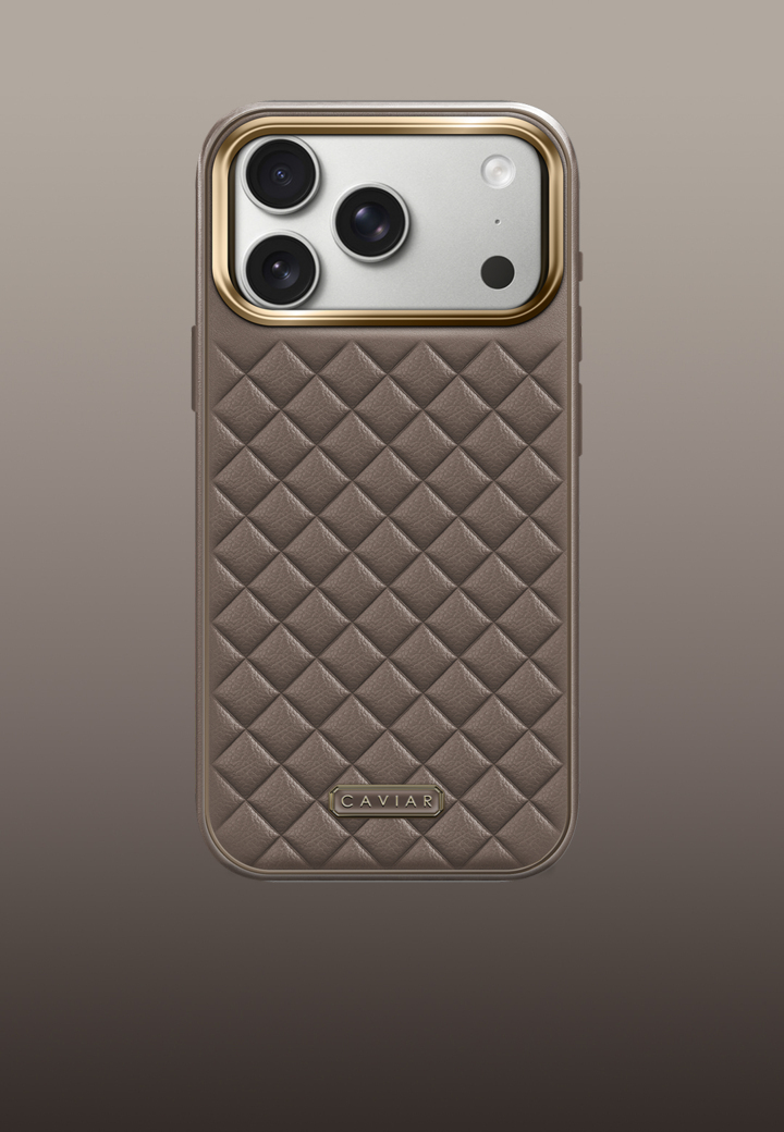 Case with white body Latte