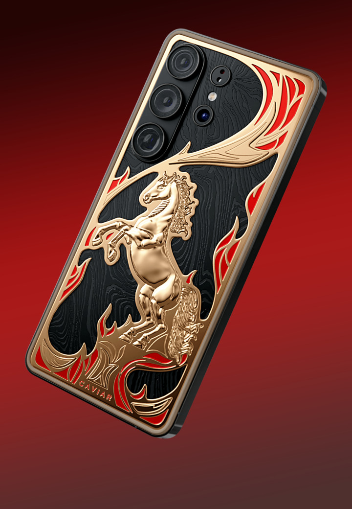 Jewelry Enamel Fire Horse