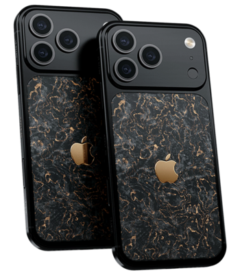 Soft Custom iPhone 17 Pro/Pro Max  Gold Apple