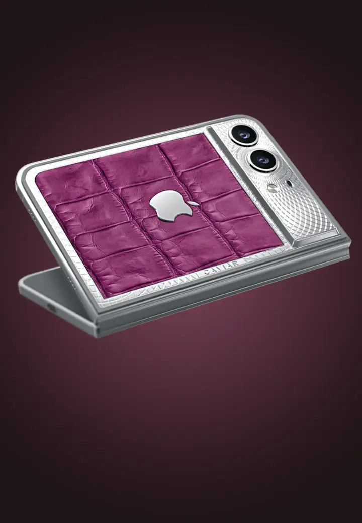 Natural Leather Magenta