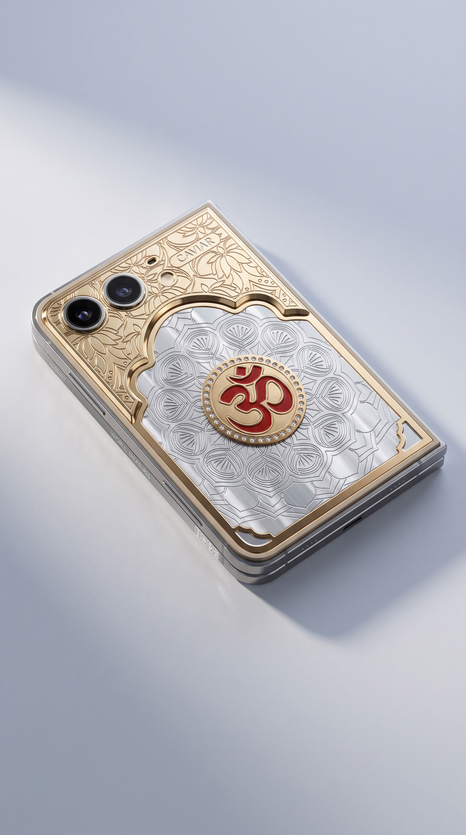 Gold and Precious Stones Omkara