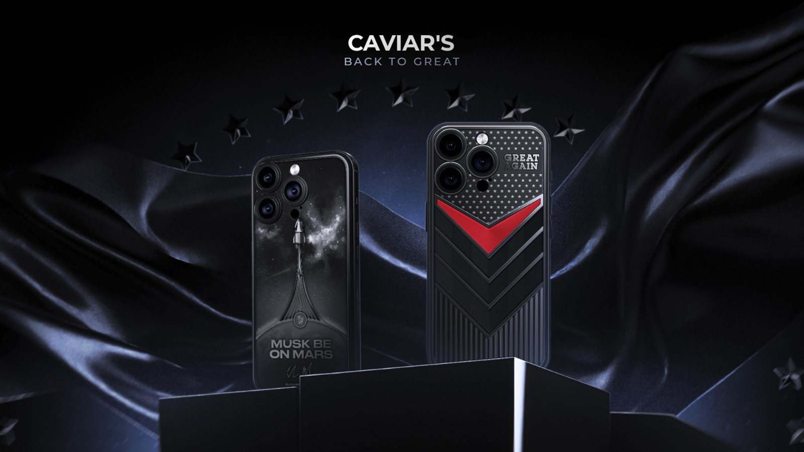 Caviar Unveils iPhone 16 Pro Collection Featuring Trump and Musk