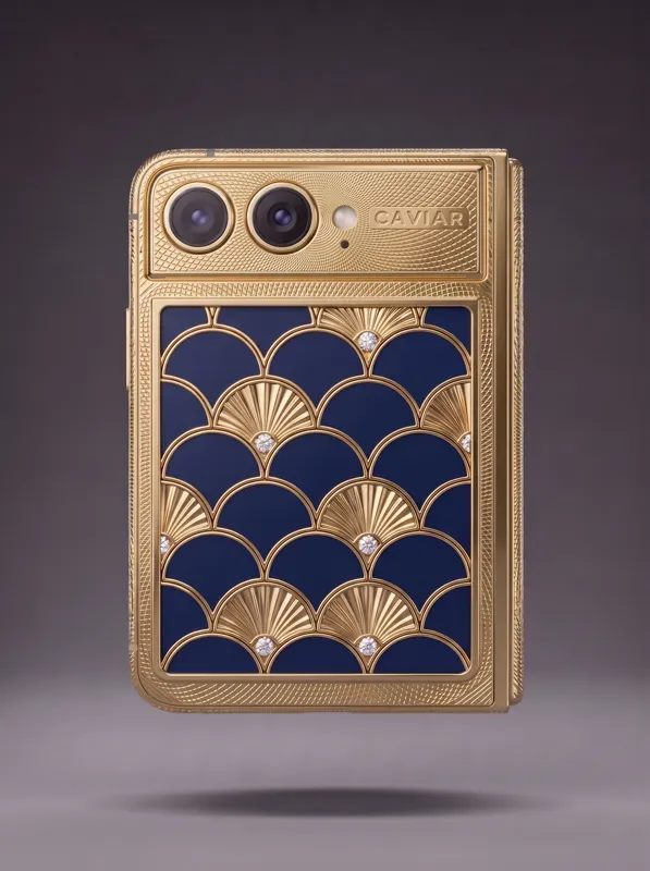 ART DECO · Sapphire Scales