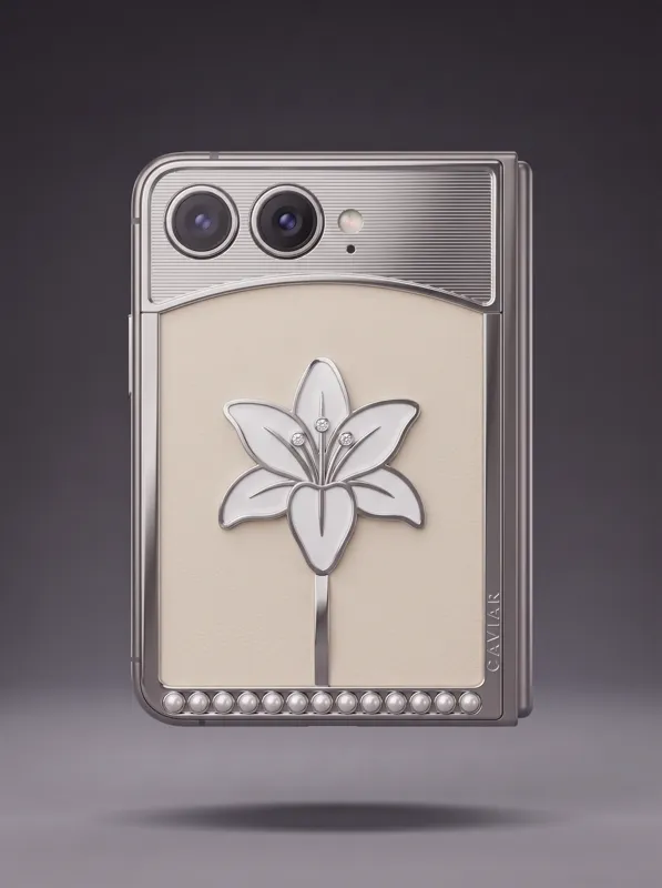 ENAMEL GARDEN · White Lily